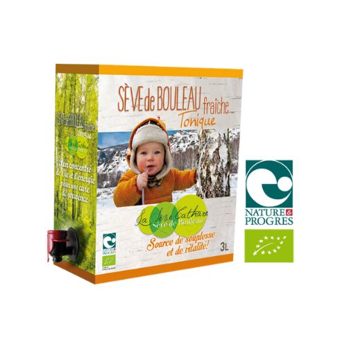 Sève de bouleau fraîche BIO Tonique